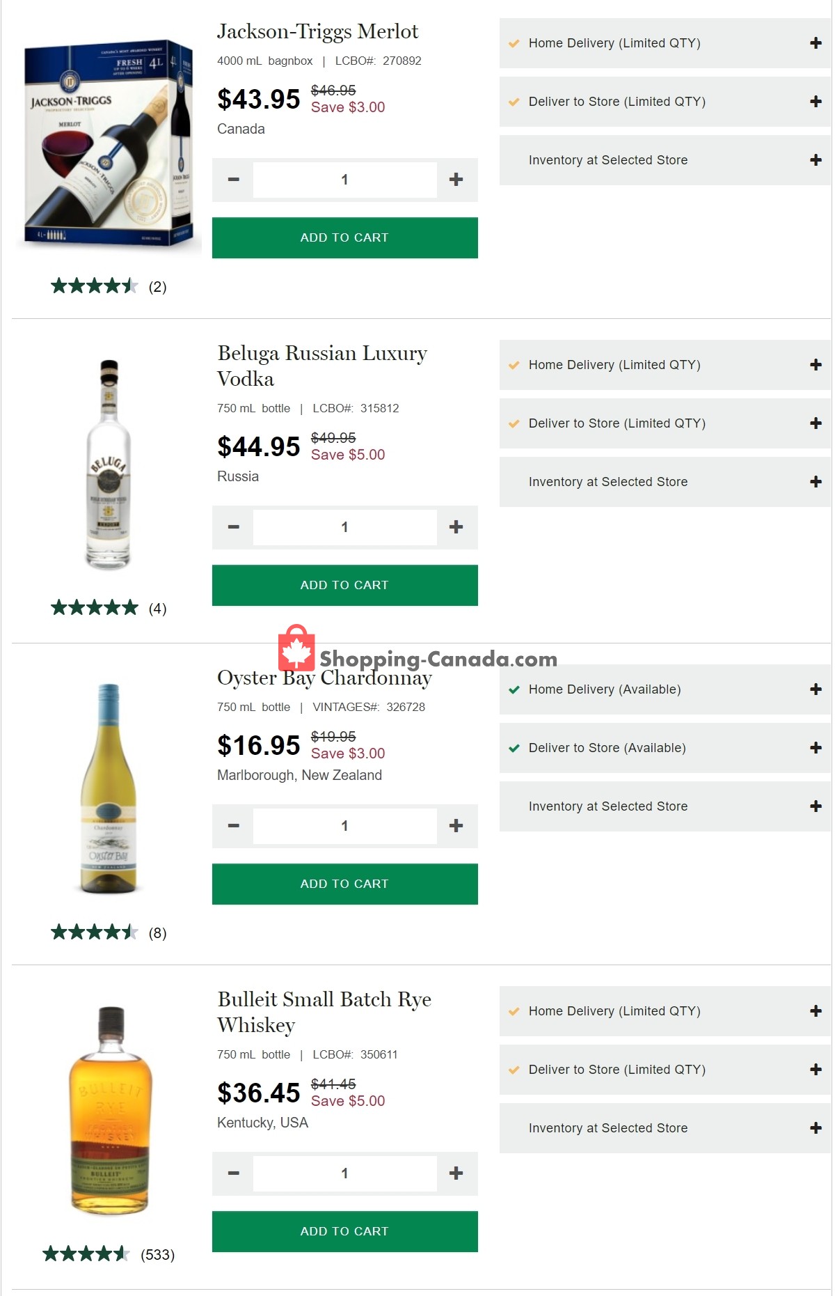 LCBO flyer from Thursday April 29, 2021 to Wednesday May 5, 2021 - page 2