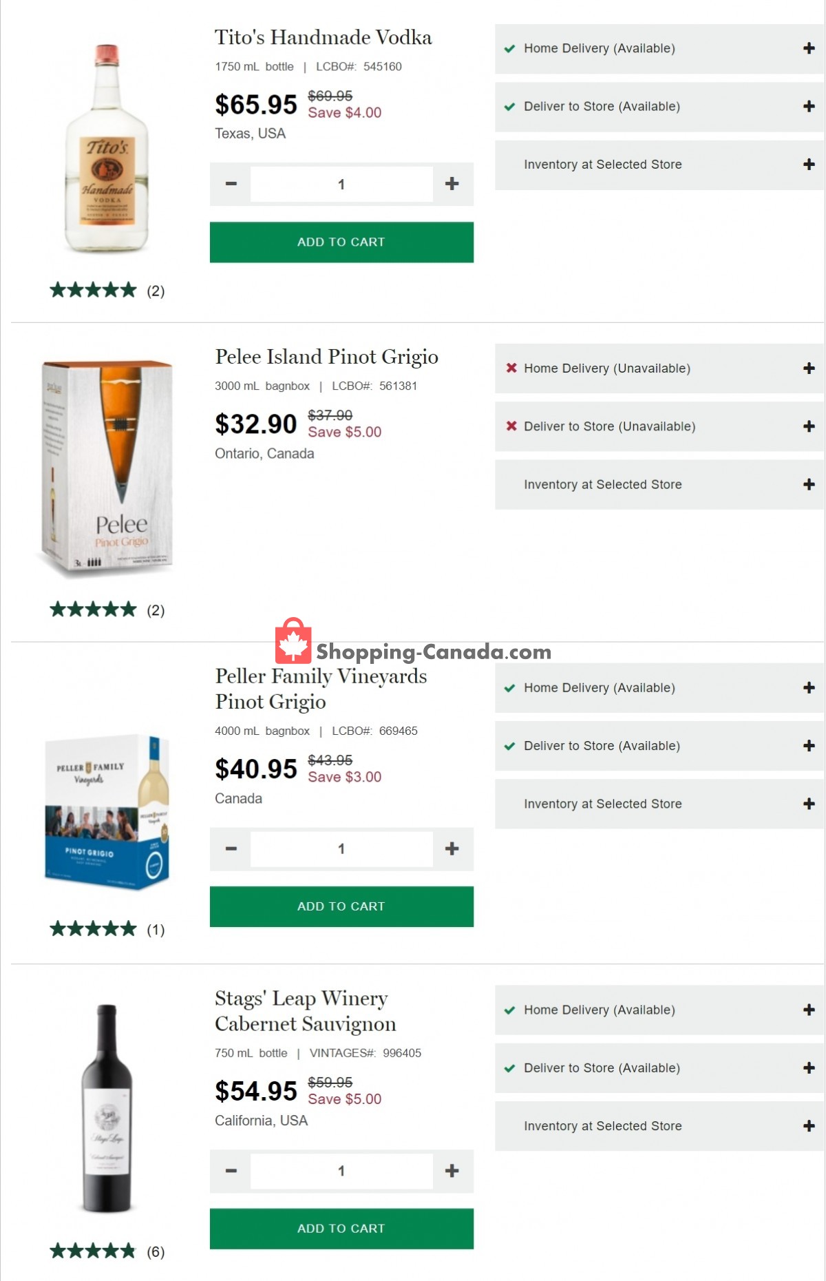 LCBO flyer from Thursday April 29, 2021 to Wednesday May 5, 2021 - page 4