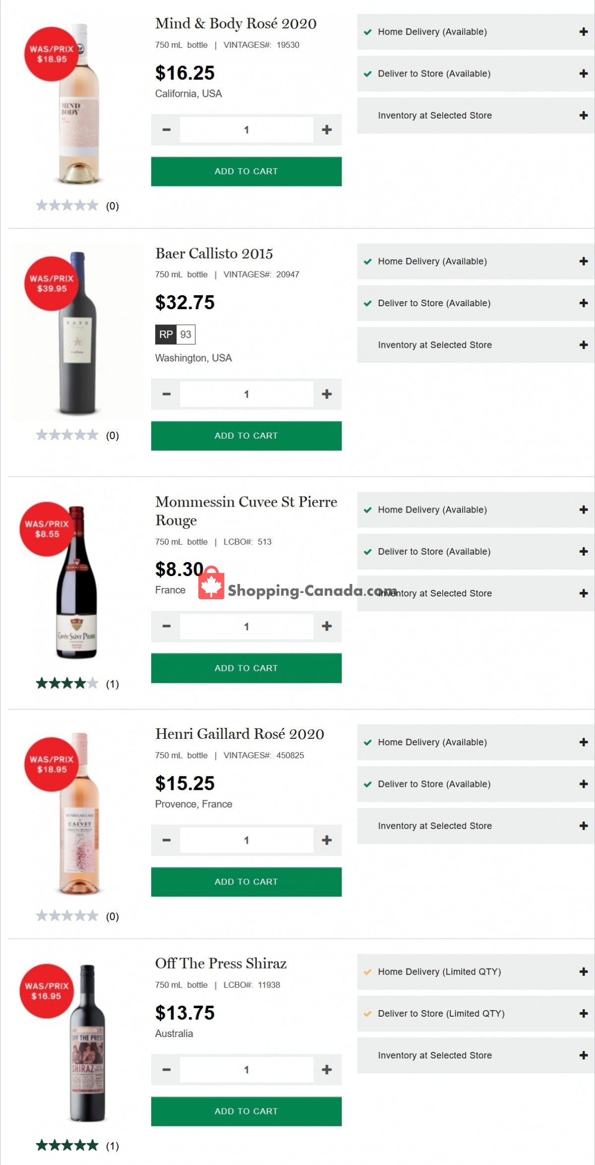LCBO flyer from Thursday December 2, 2021 to Wednesday December 8, 2021 - page 1