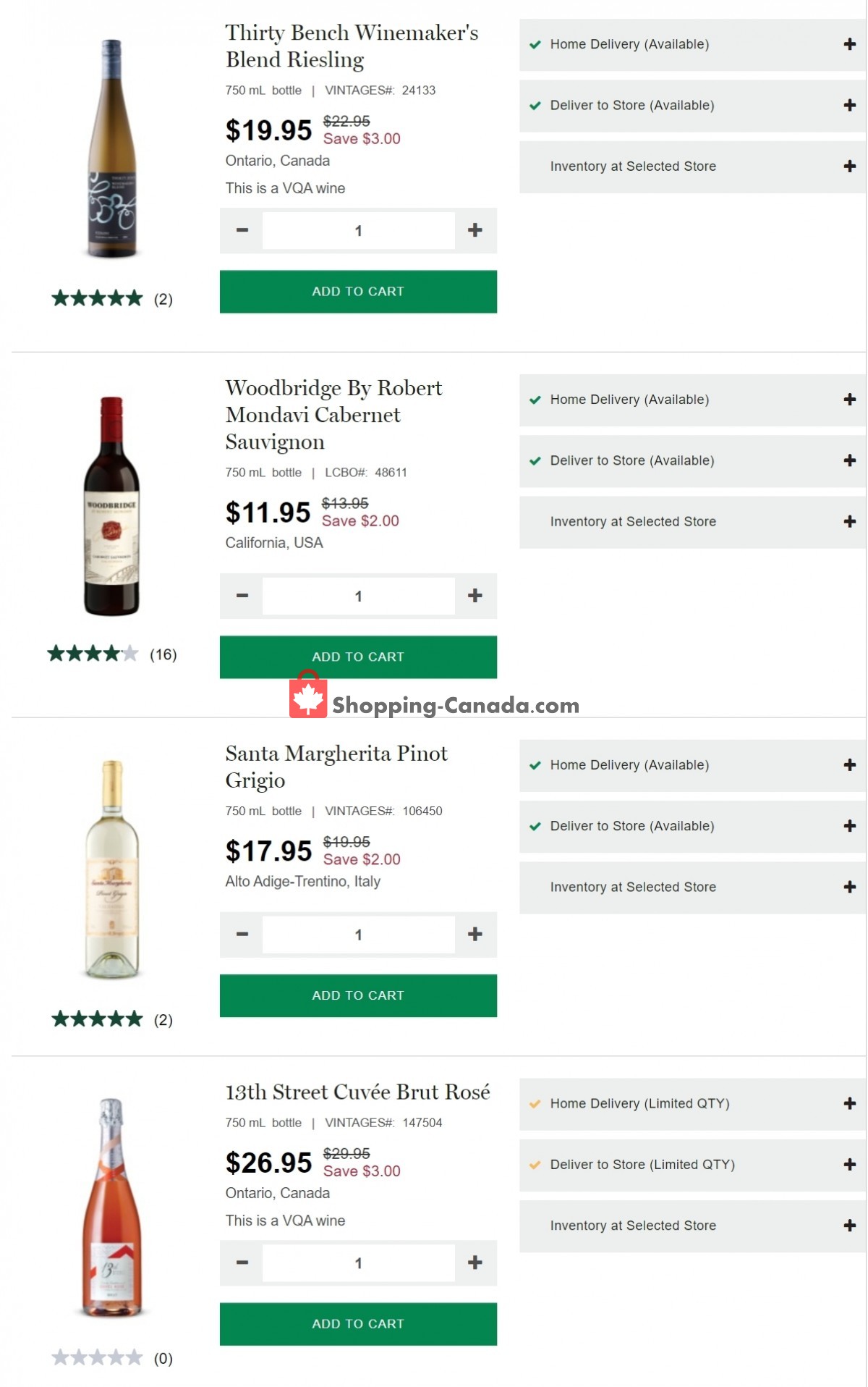 LCBO flyer from Thursday July 15, 2021 to Wednesday July 21, 2021 - page 1