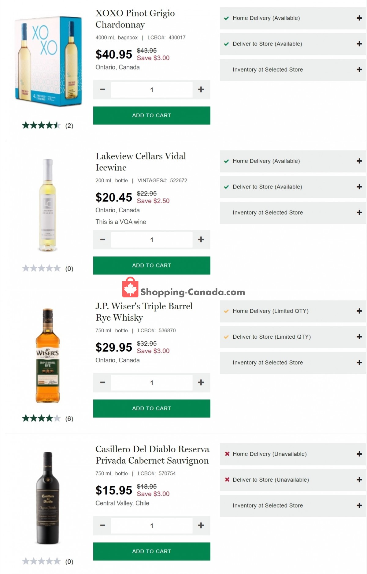 LCBO flyer from Thursday July 15, 2021 to Wednesday July 21, 2021 - page 4