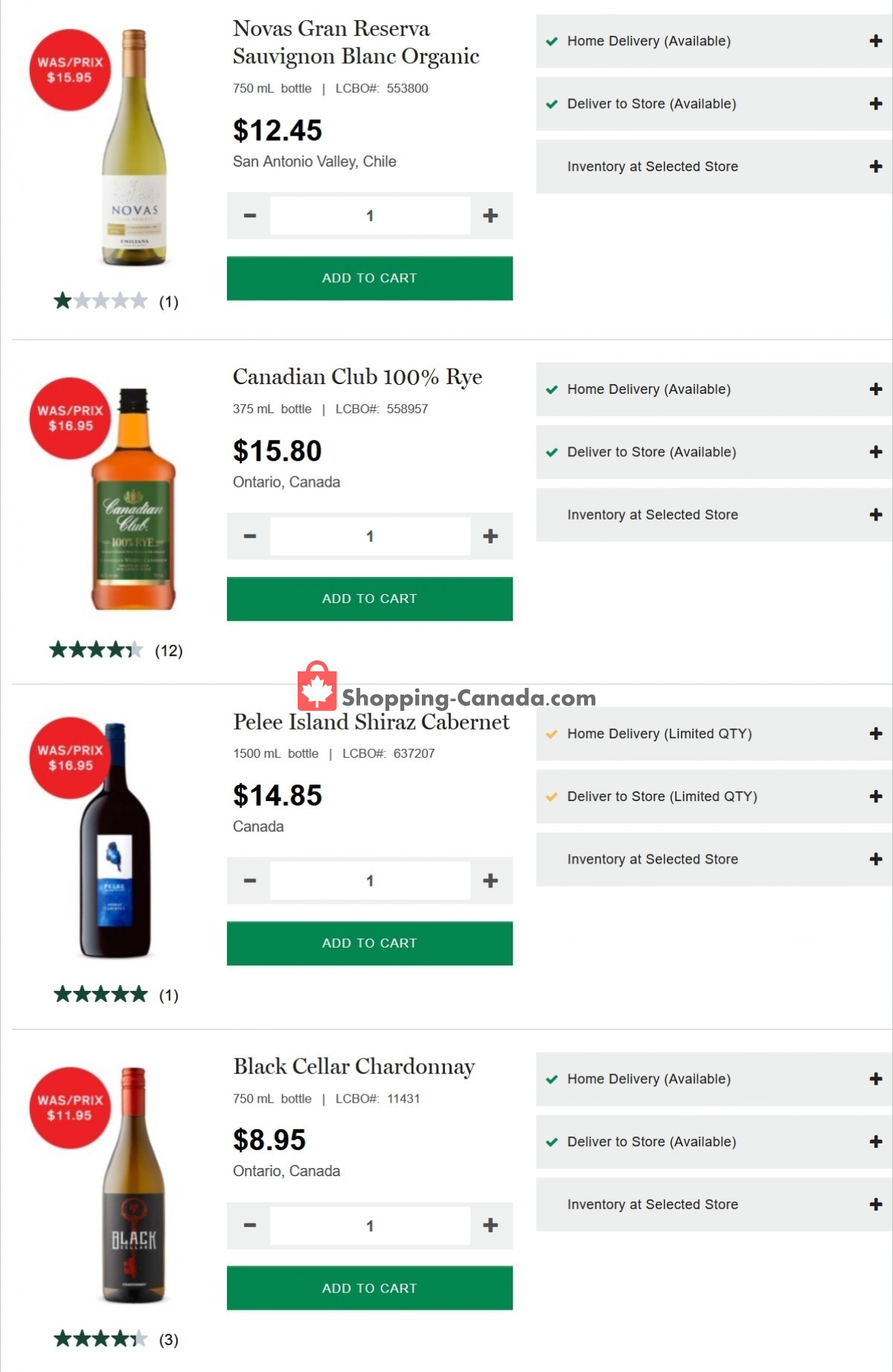 LCBO flyer from Thursday December 23, 2021 to Wednesday December 29, 2021 - page 1