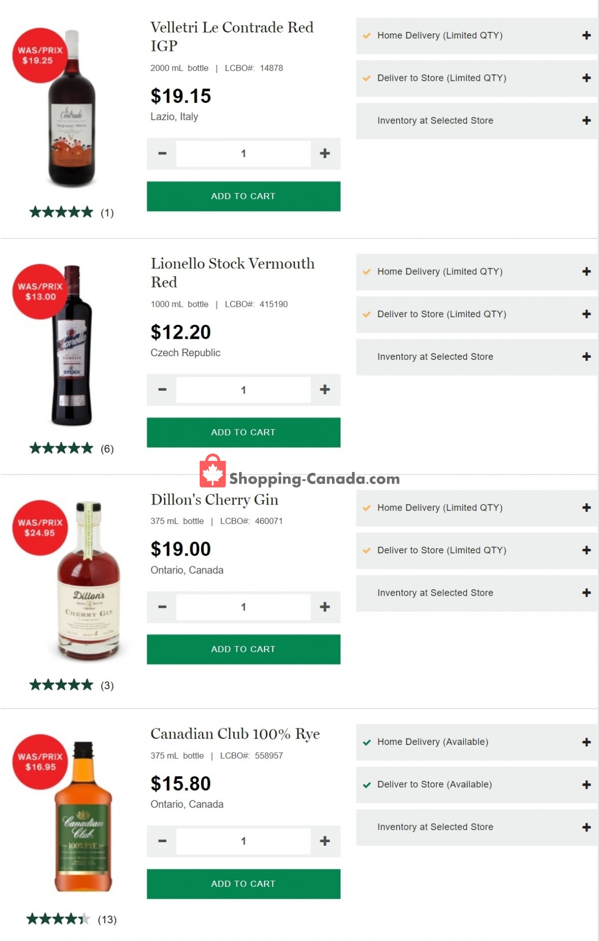 LCBO flyer from Thursday January 13, 2022 to Wednesday January 19, 2022 - page 1