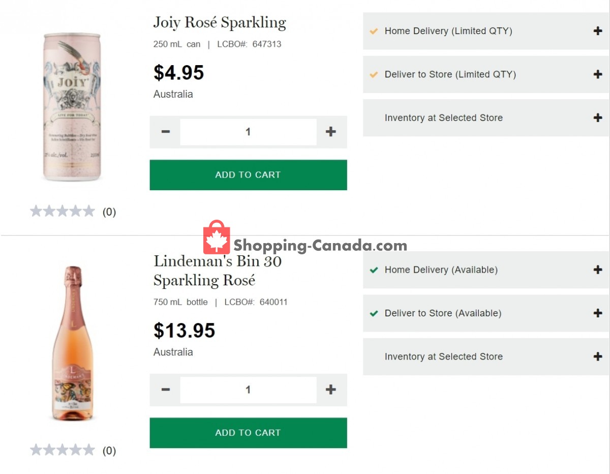LCBO flyer from Thursday May 6, 2021 to Wednesday May 12, 2021 - page 4