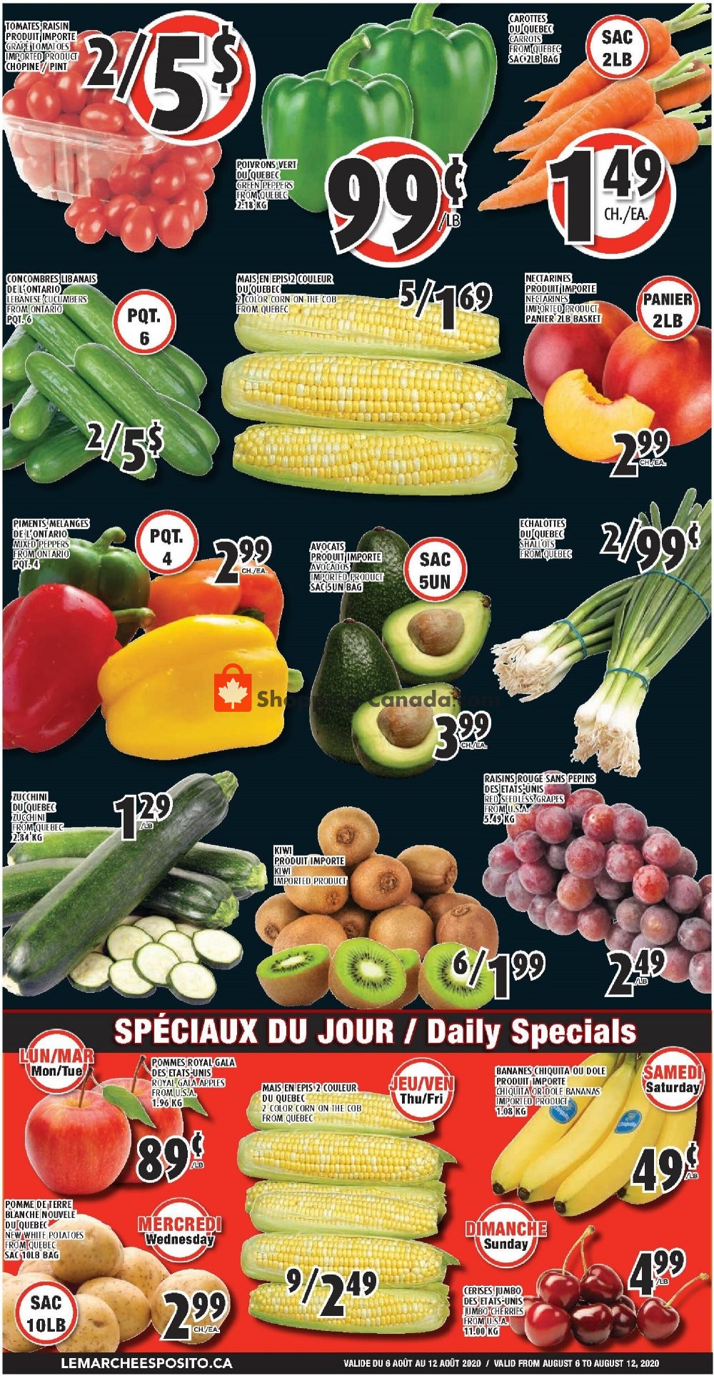 Le Marché Esposito flyer from Thursday August 6, 2020 to Wednesday August 12, 2020 - page 4