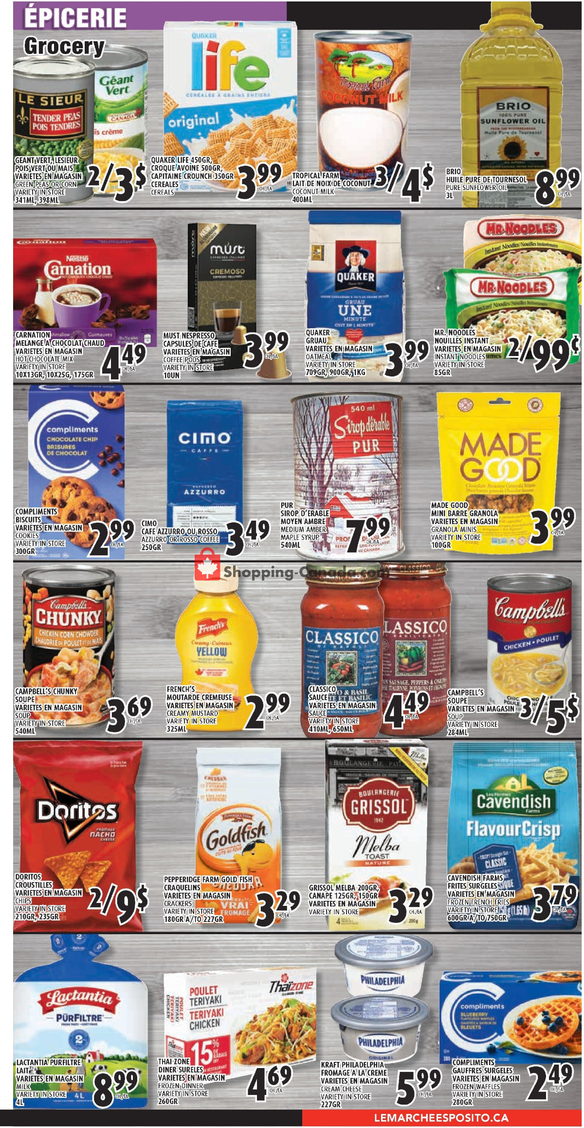 Le Marché Esposito flyer from Thursday February 15, 2024 to Wednesday February 21, 2024 - page 3