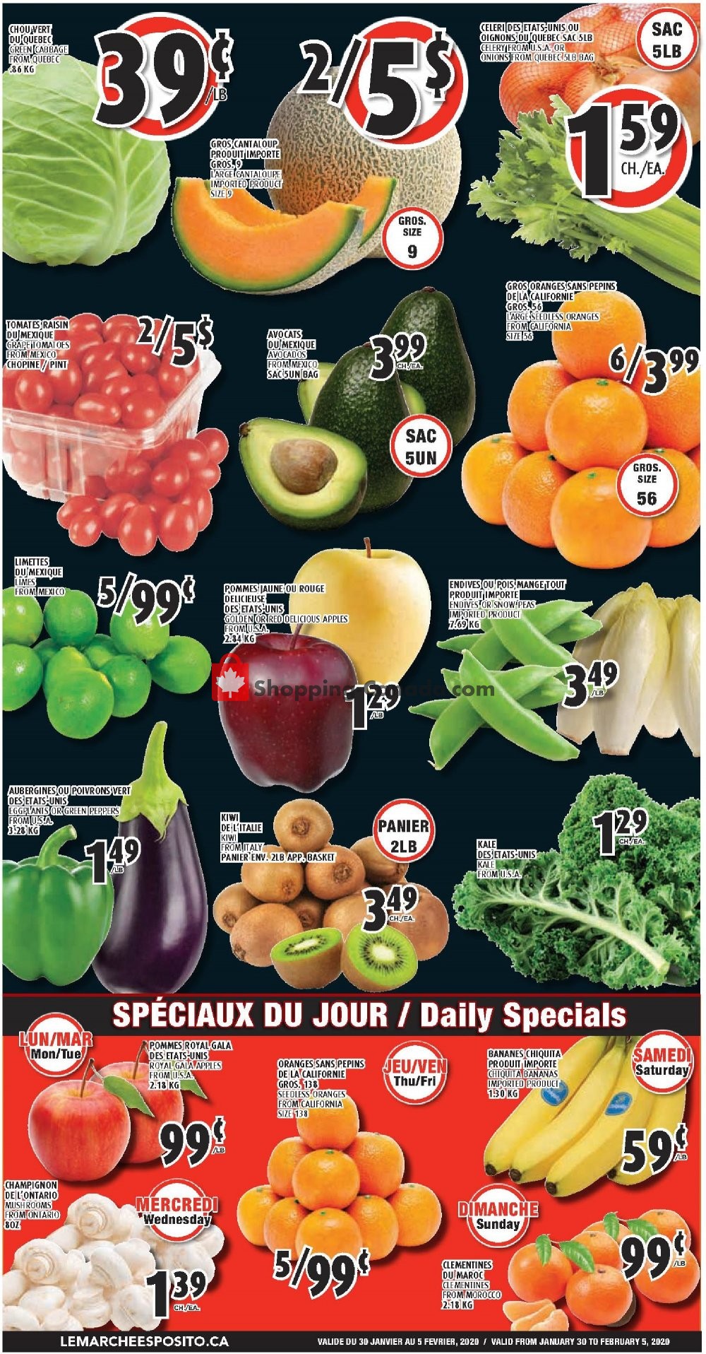 Le Marché Esposito flyer from Thursday January 30, 2020 to Wednesday February 5, 2020 - page 4