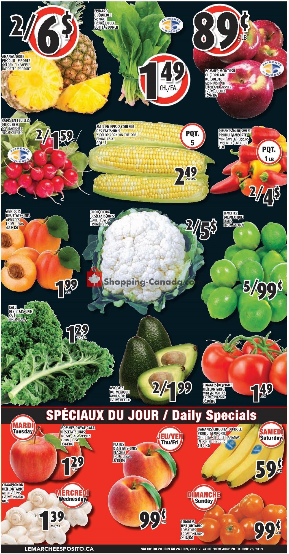 Le Marché Esposito flyer from Thursday June 20, 2019 to Wednesday June 26, 2019 - page 4