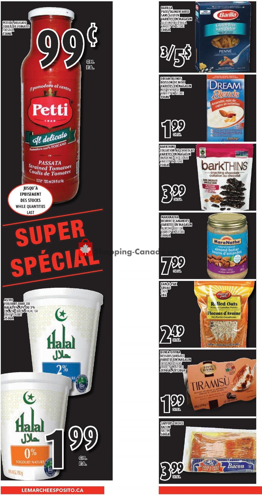 Le Marché Esposito flyer from Thursday March 7, 2019 to Wednesday March 13, 2019 - page 1