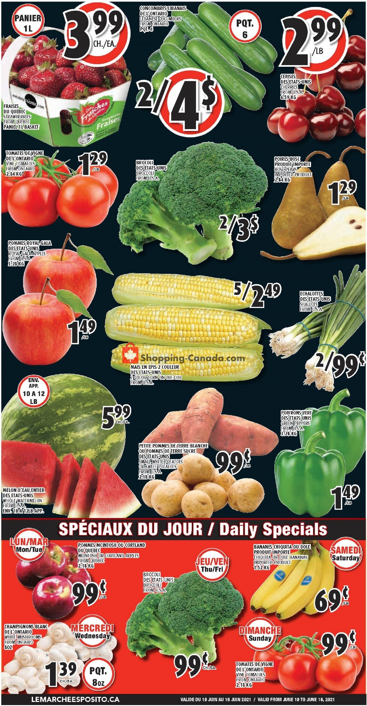 Le Marché Esposito flyer from Thursday June 10, 2021 to Wednesday June 16, 2021 - page 4