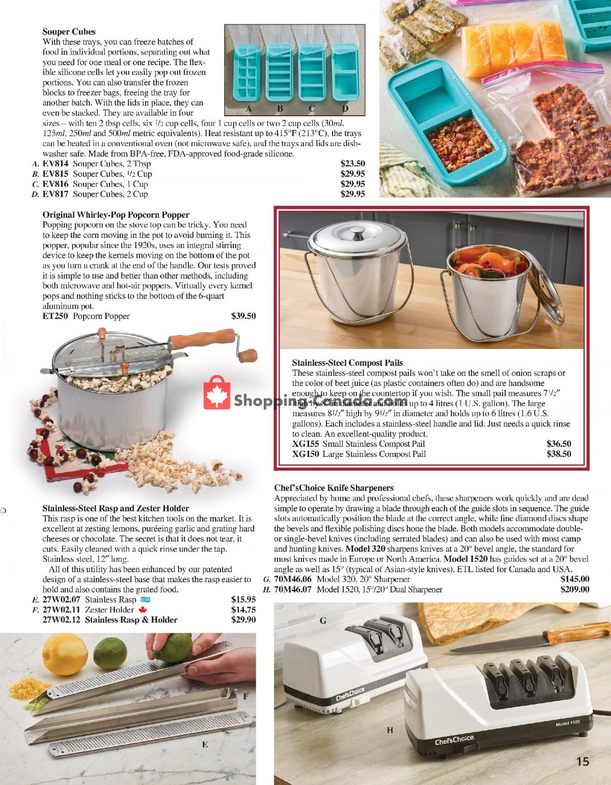 Lee Valley Tools Ltd flyer from Tuesday November 1, 2022 to Sunday December 25, 2022 - page 15