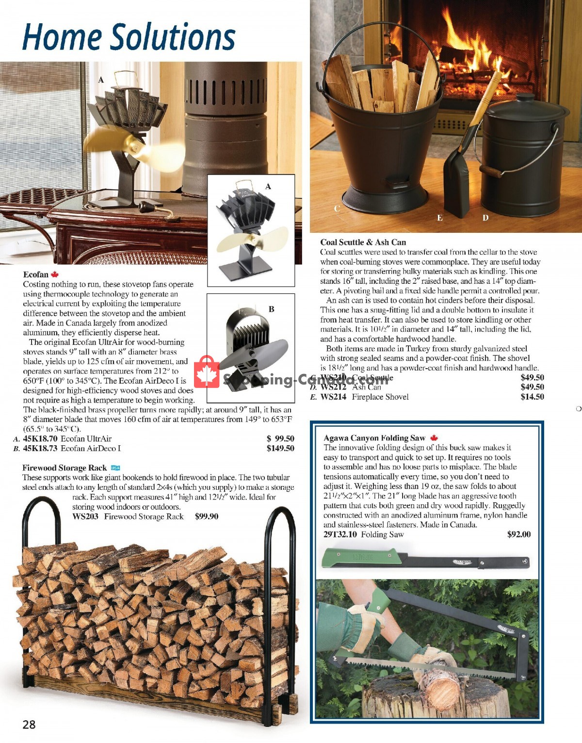 Lee Valley Tools Ltd flyer from Tuesday November 1, 2022 to Sunday December 25, 2022 - page 28