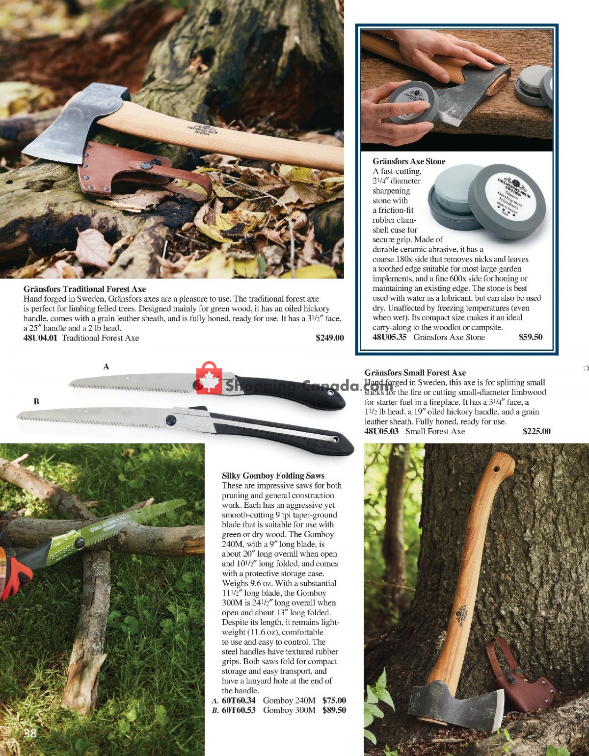 Lee Valley Tools Ltd flyer from Tuesday November 1, 2022 to Sunday December 25, 2022 - page 38