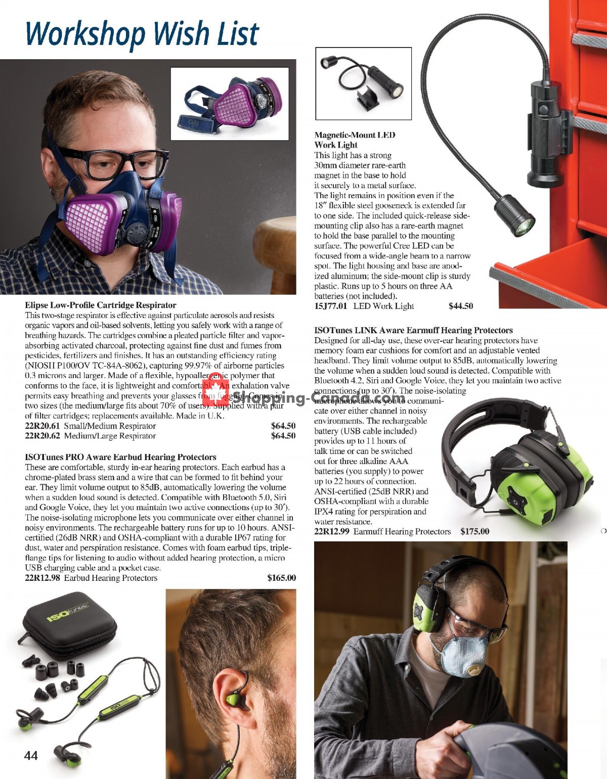 Lee Valley Tools Ltd flyer from Tuesday November 1, 2022 to Sunday December 25, 2022 - page 44