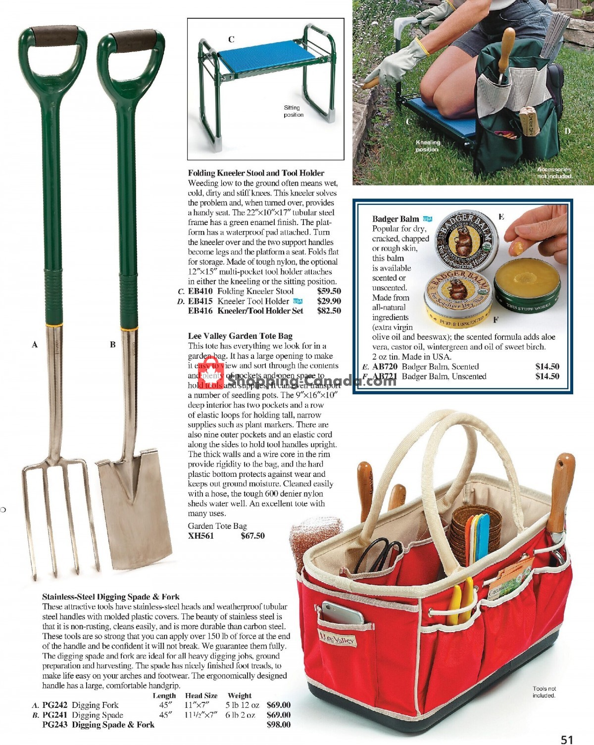 Lee Valley Tools Ltd flyer from Tuesday November 1, 2022 to Sunday December 25, 2022 - page 51