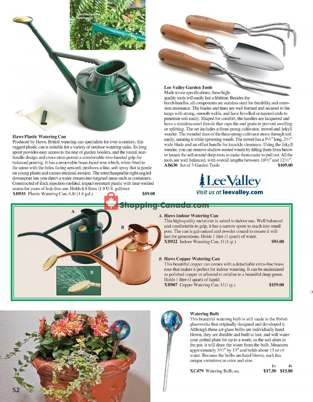 Lee Valley Tools Ltd flyer from Tuesday November 1, 2022 to Sunday December 25, 2022 - page 52