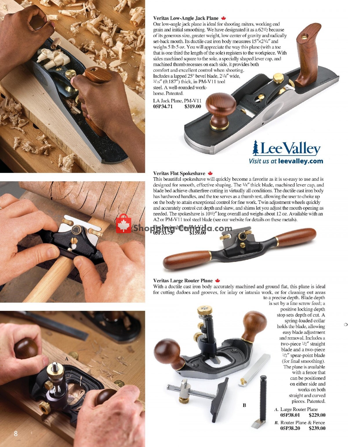 Lee Valley Tools Ltd flyer from Tuesday November 1, 2022 to Sunday December 25, 2022 - page 8