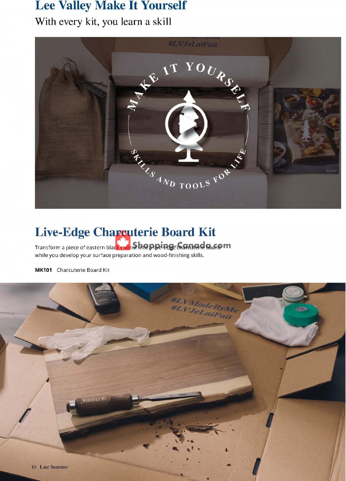 Lee Valley Tools Ltd flyer from Monday August 1, 2022 to Friday September 30, 2022 - page 10