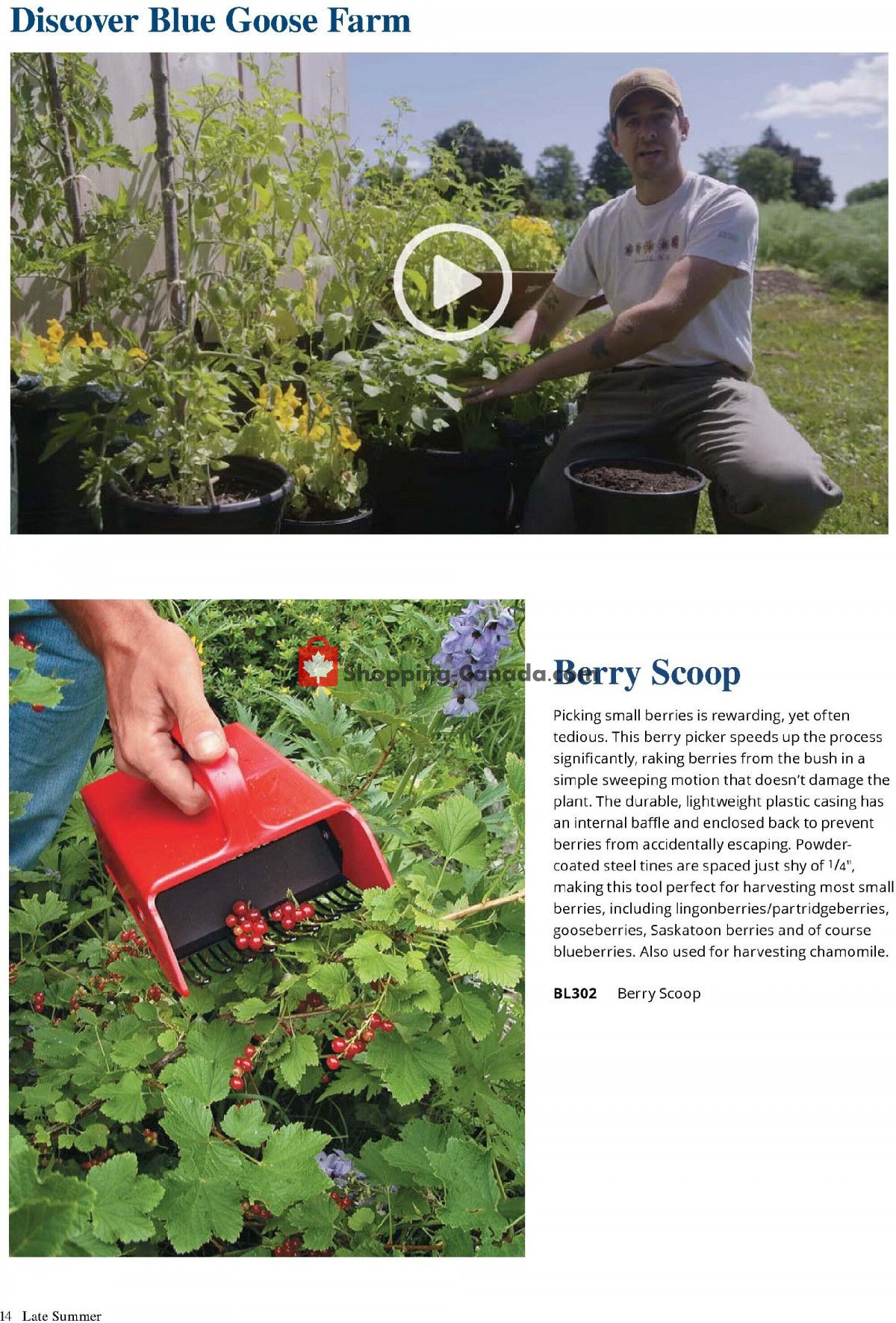 Lee Valley Tools Ltd flyer from Monday August 1, 2022 to Friday September 30, 2022 - page 14