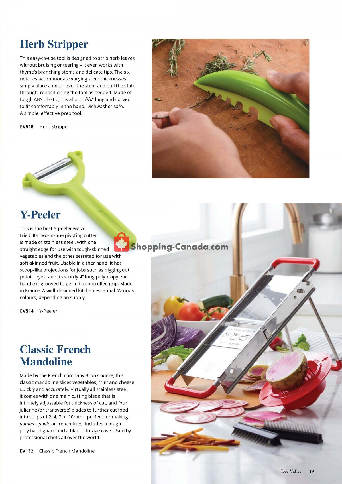 Lee Valley Tools Ltd flyer from Monday August 1, 2022 to Friday September 30, 2022 - page 19