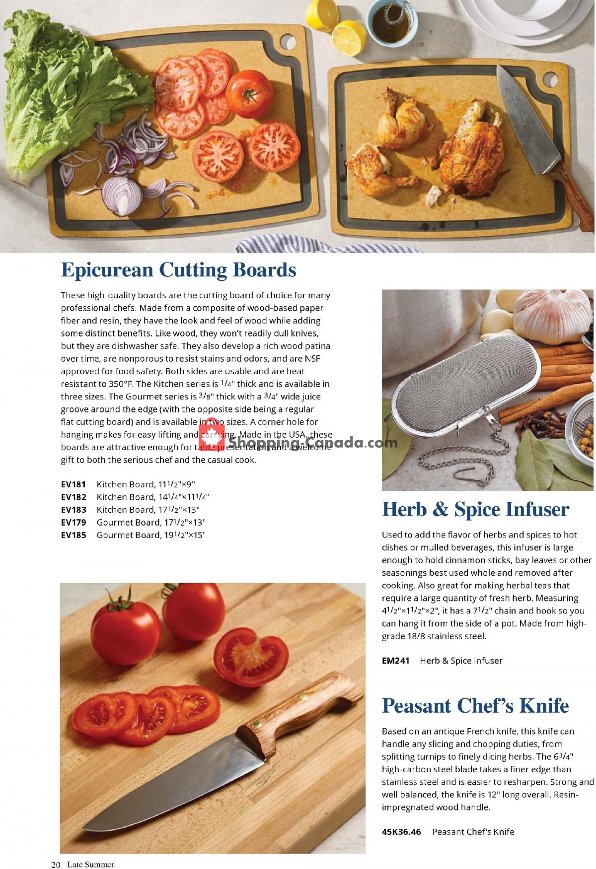 Lee Valley Tools Ltd flyer from Monday August 1, 2022 to Friday September 30, 2022 - page 20