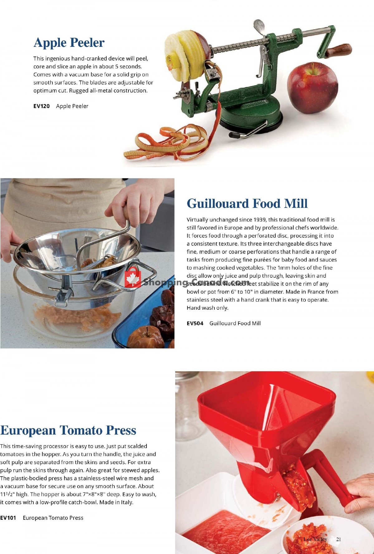 Lee Valley Tools Ltd flyer from Monday August 1, 2022 to Friday September 30, 2022 - page 21