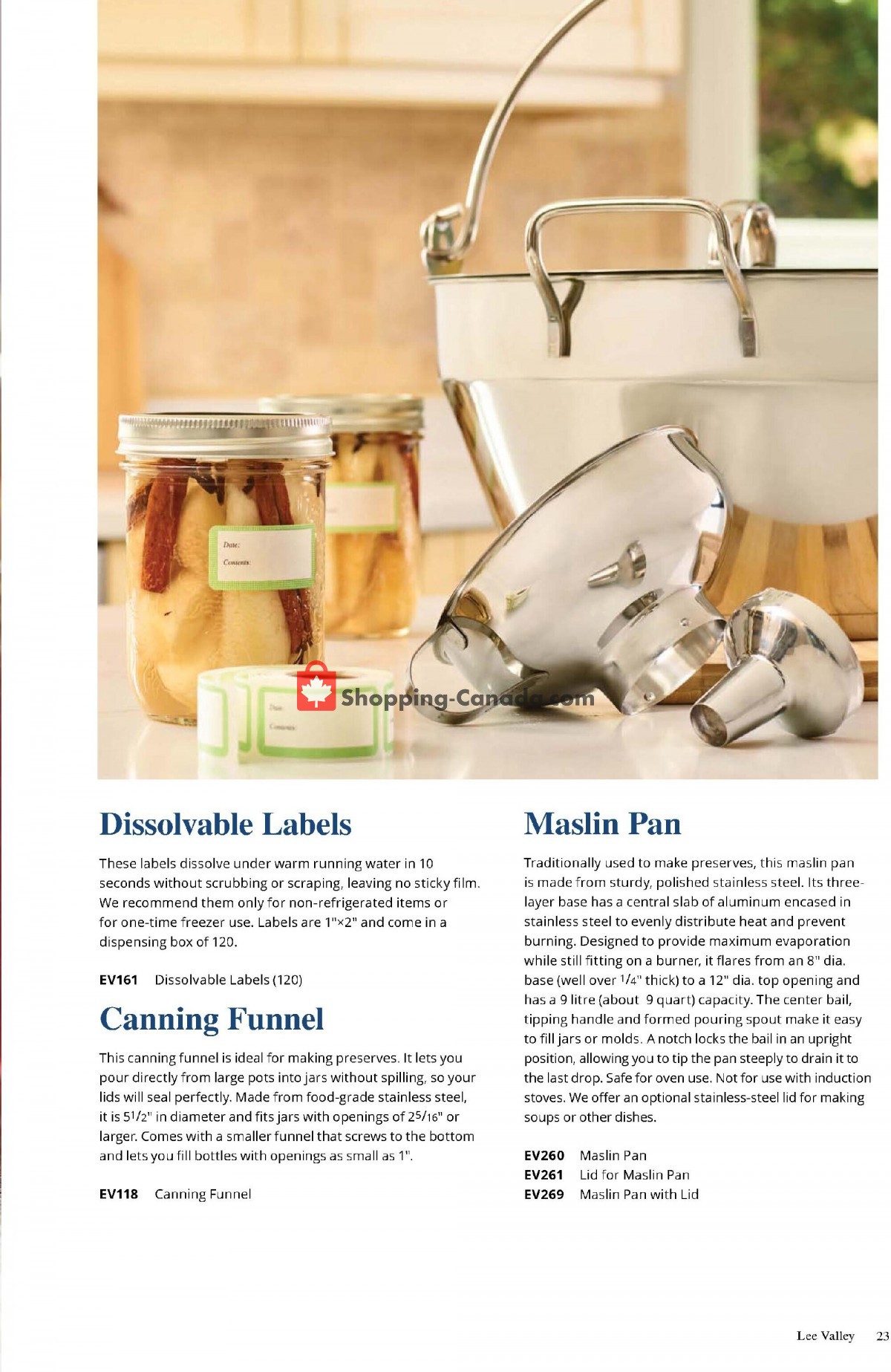 Lee Valley Tools Ltd flyer from Monday August 1, 2022 to Friday September 30, 2022 - page 23