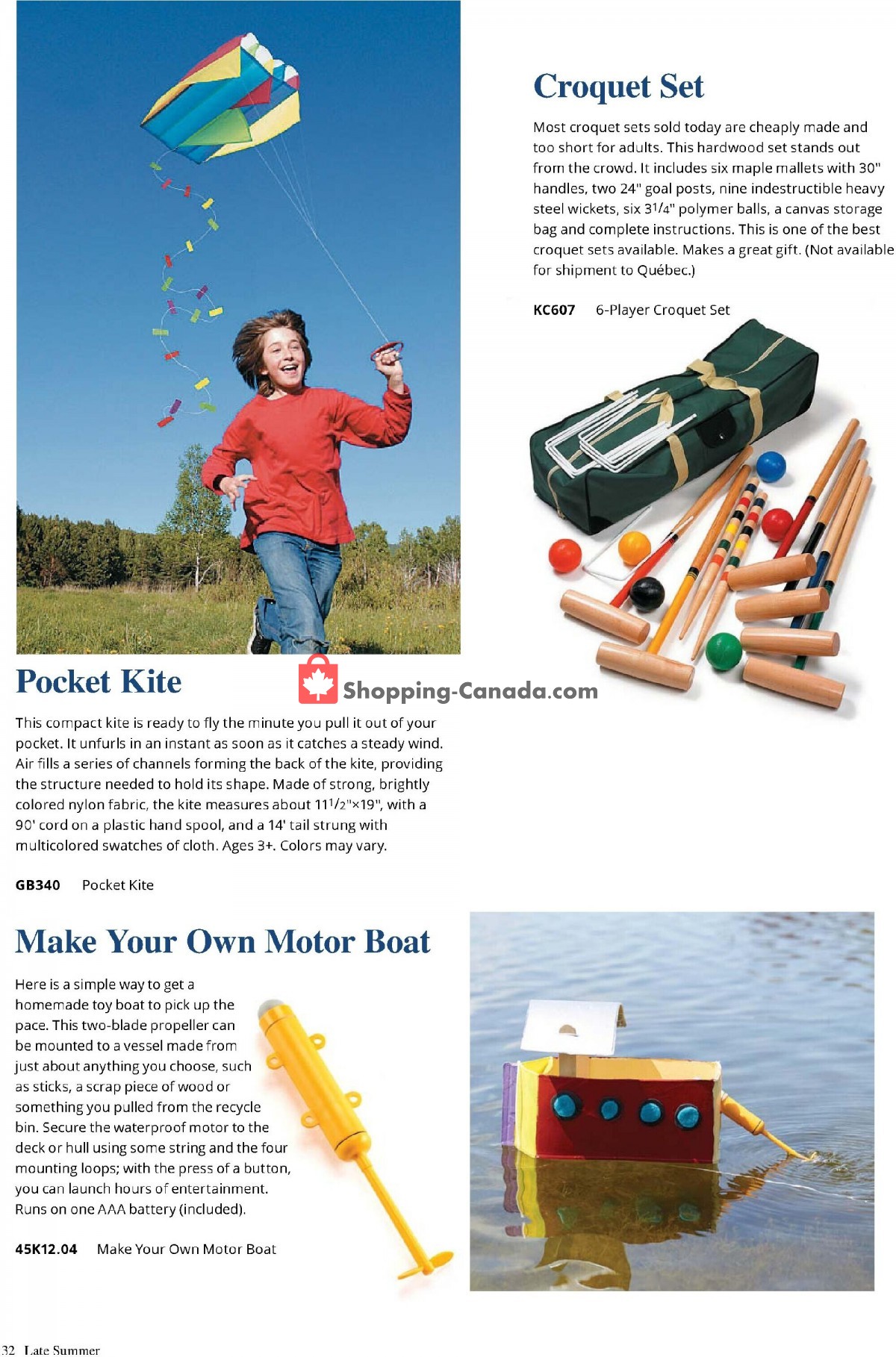 Lee Valley Tools Ltd flyer from Monday August 1, 2022 to Friday September 30, 2022 - page 32