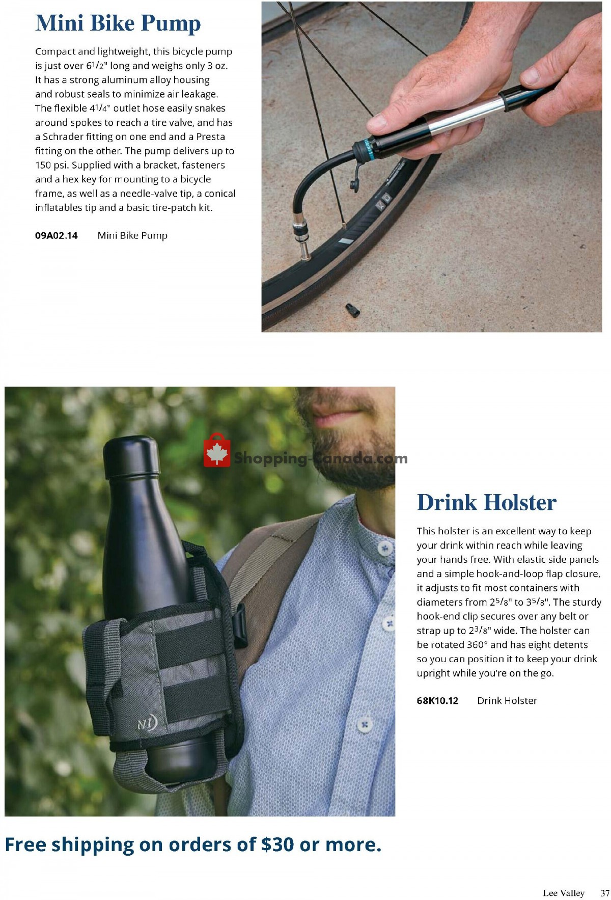 Lee Valley Tools Ltd flyer from Monday August 1, 2022 to Friday September 30, 2022 - page 37