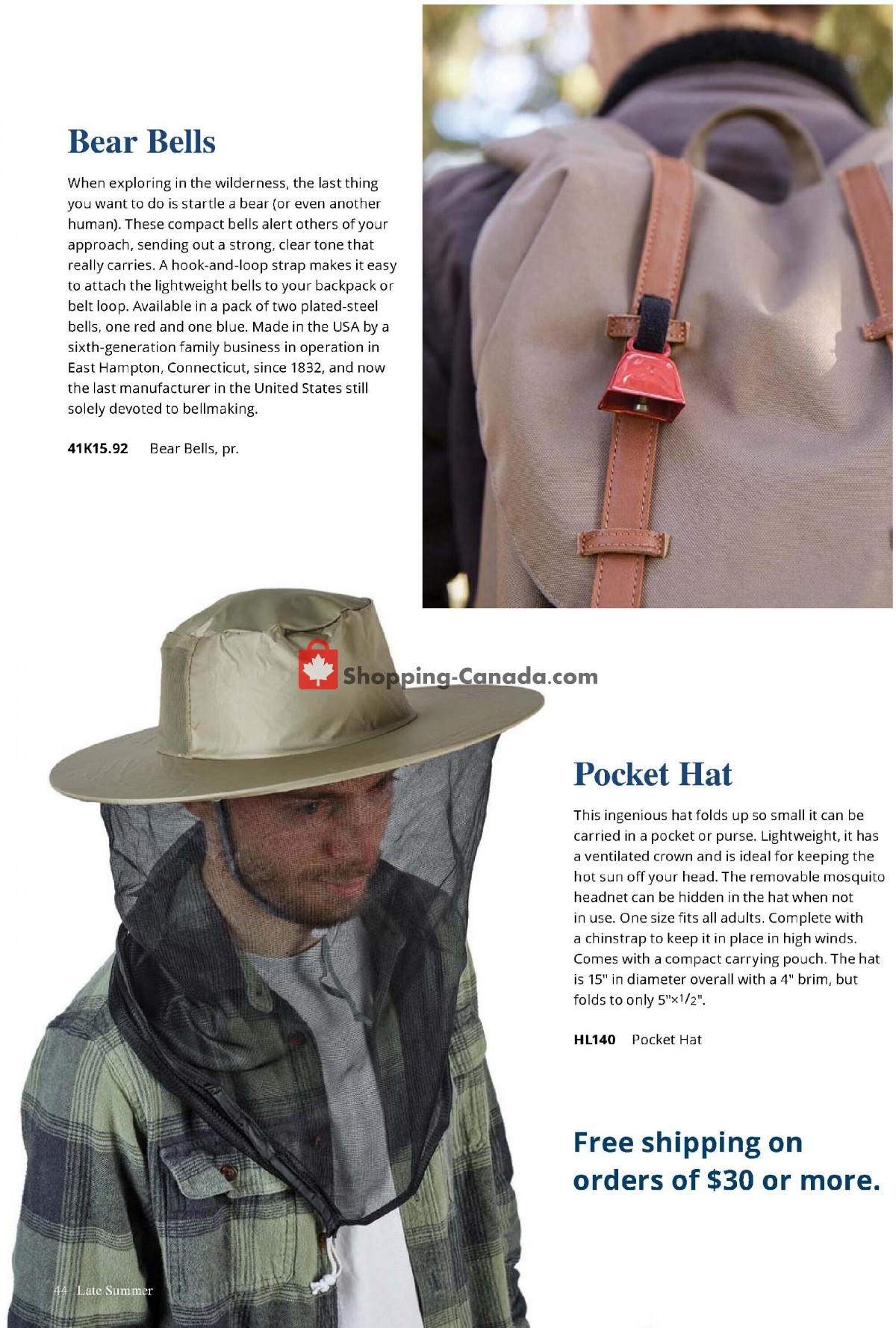 Lee Valley Tools Ltd flyer from Monday August 1, 2022 to Friday September 30, 2022 - page 44