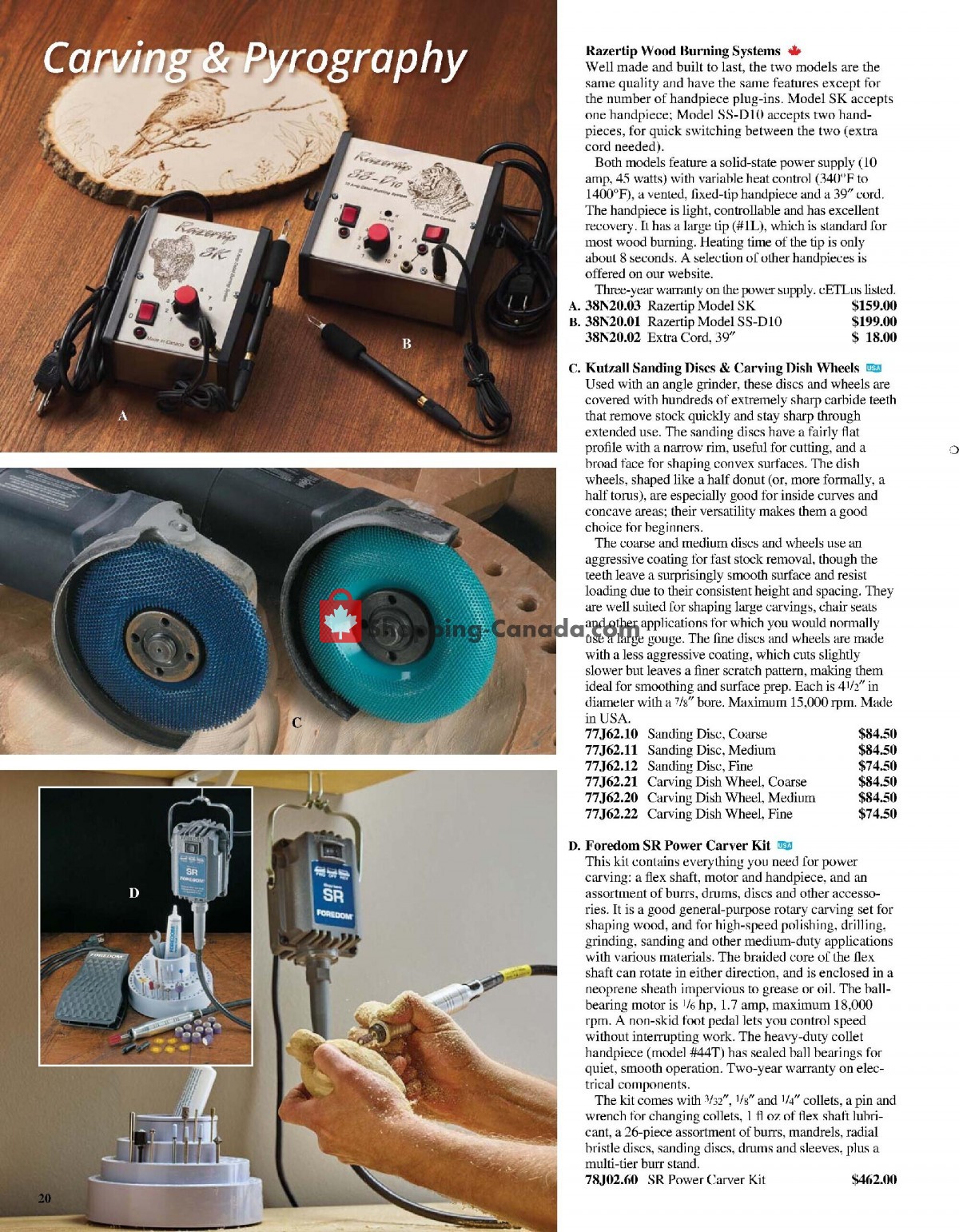 Lee Valley Tools Ltd flyer from Sunday January 1, 2023 to Friday March 31, 2023 - page 20