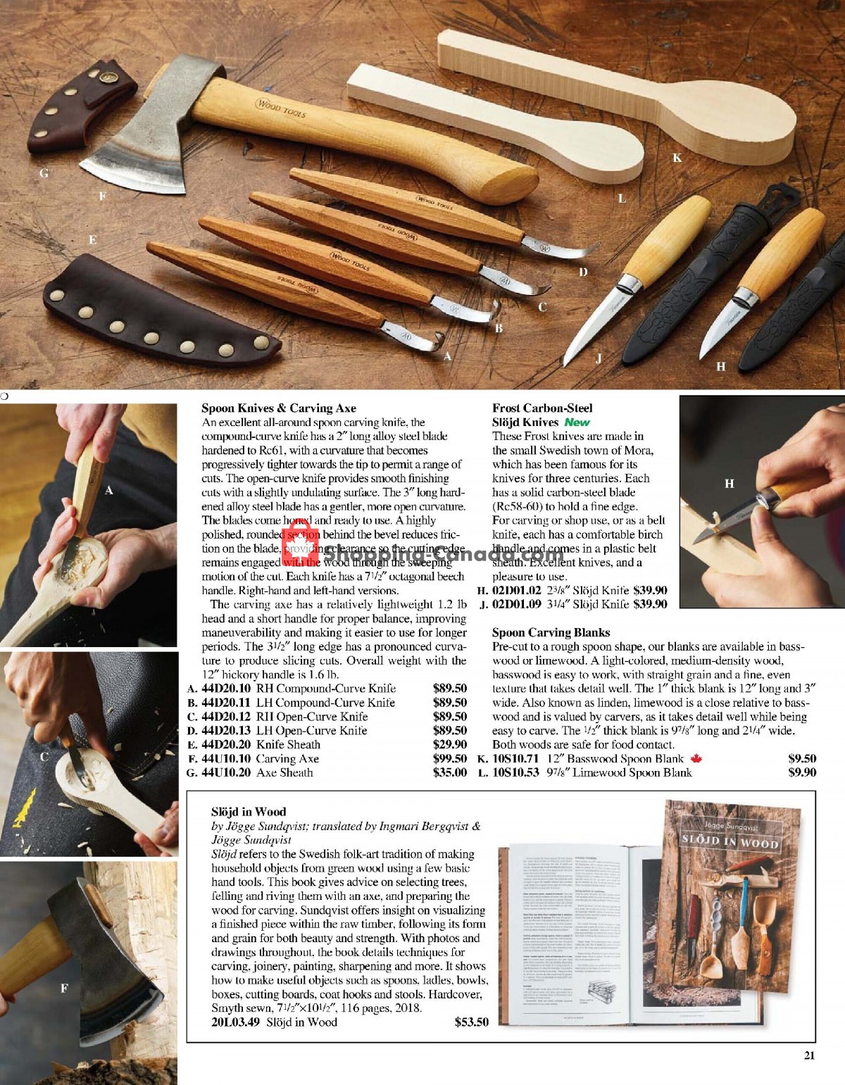 Lee Valley Tools Ltd flyer from Sunday January 1, 2023 to Friday March 31, 2023 - page 21