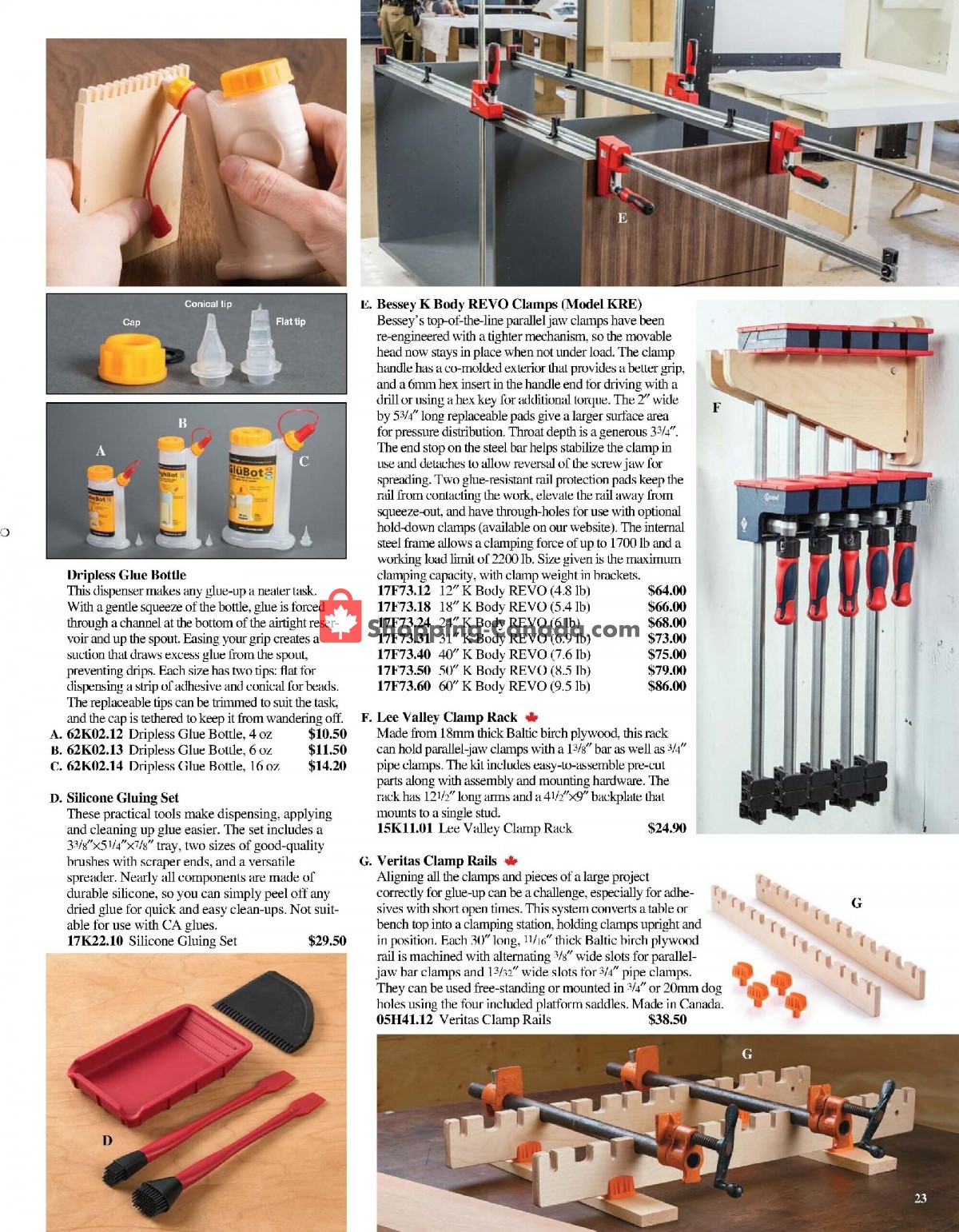 Lee Valley Tools Ltd flyer from Sunday January 1, 2023 to Friday March 31, 2023 - page 23