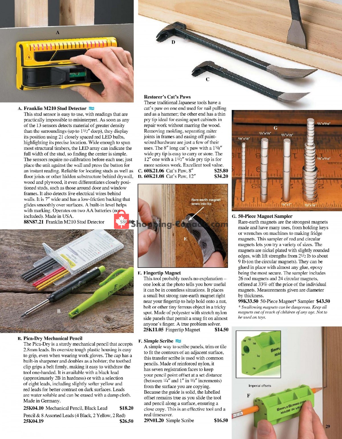 Lee Valley Tools Ltd flyer from Sunday January 1, 2023 to Friday March 31, 2023 - page 29