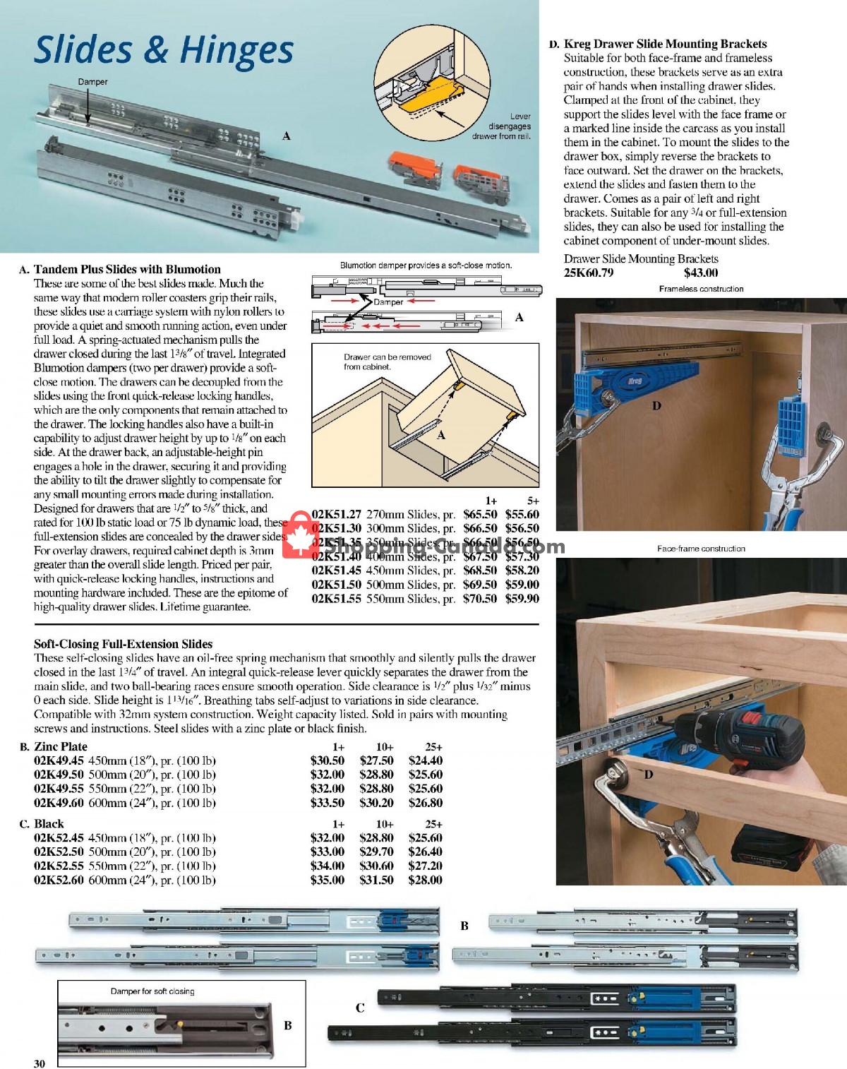 Lee Valley Tools Ltd flyer from Sunday January 1, 2023 to Friday March 31, 2023 - page 30