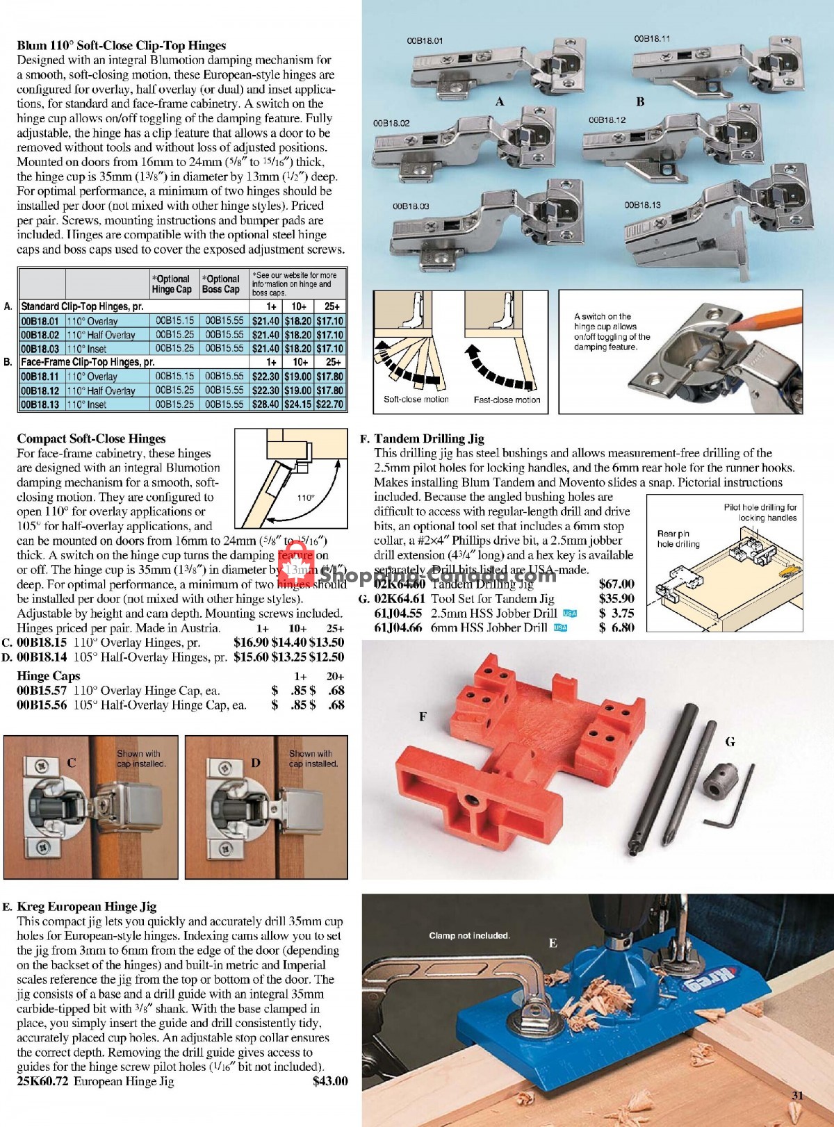 Lee Valley Tools Ltd flyer from Sunday January 1, 2023 to Friday March 31, 2023 - page 31