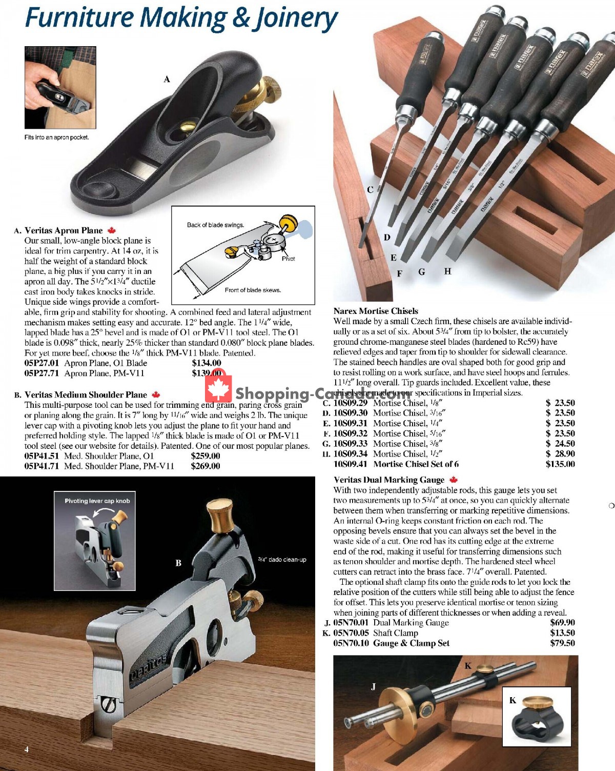 Lee Valley Tools Ltd flyer from Sunday January 1, 2023 to Friday March 31, 2023 - page 4