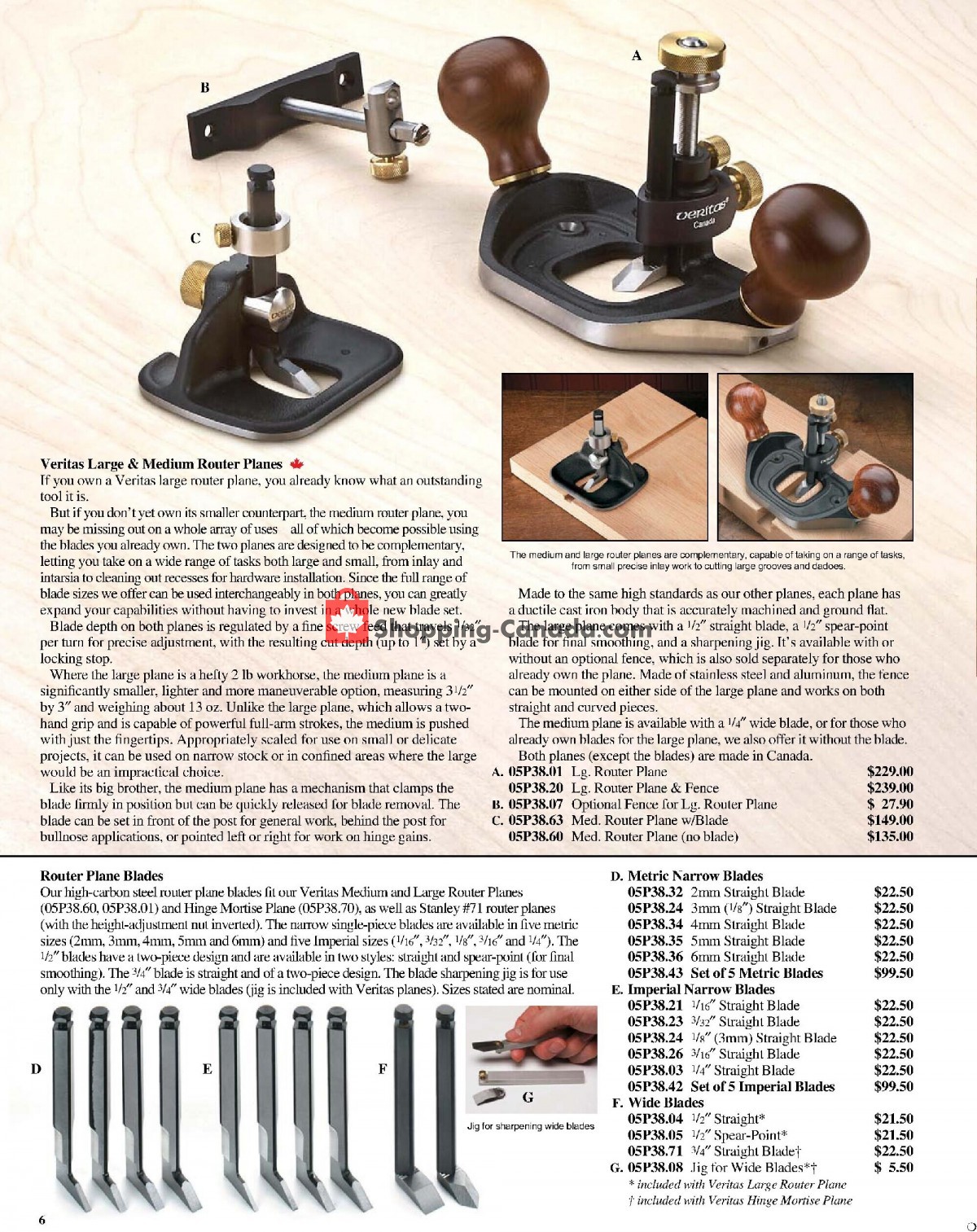 Lee Valley Tools Ltd flyer from Sunday January 1, 2023 to Friday March 31, 2023 - page 6