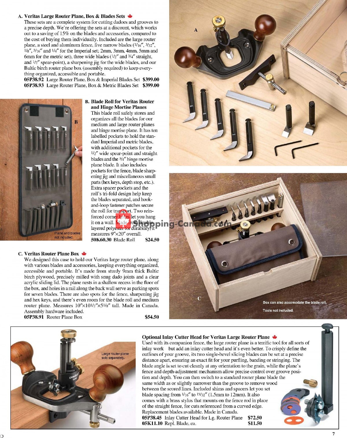 Lee Valley Tools Ltd flyer from Sunday January 1, 2023 to Friday March 31, 2023 - page 7