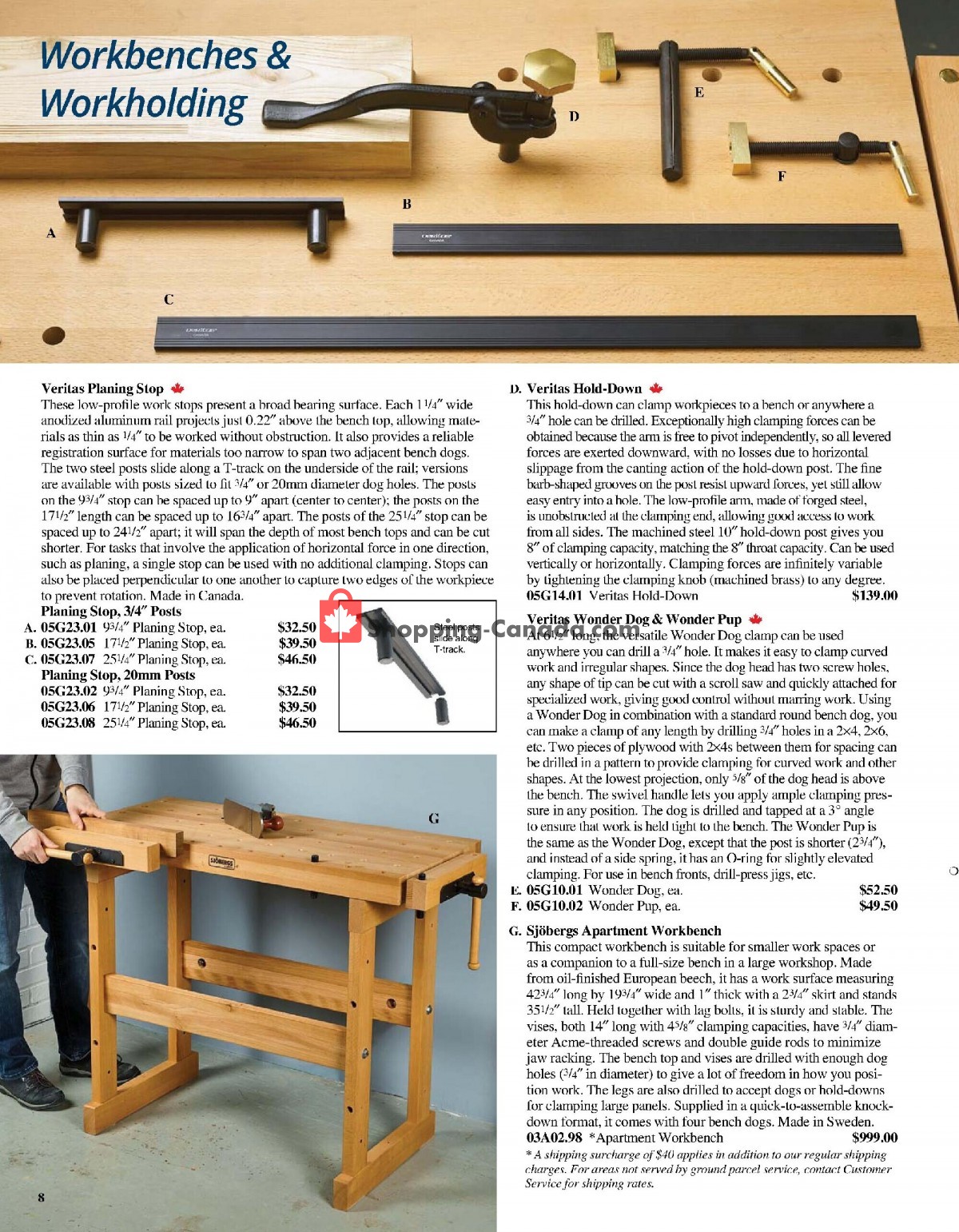 Lee Valley Tools Ltd flyer from Sunday January 1, 2023 to Friday March 31, 2023 - page 8