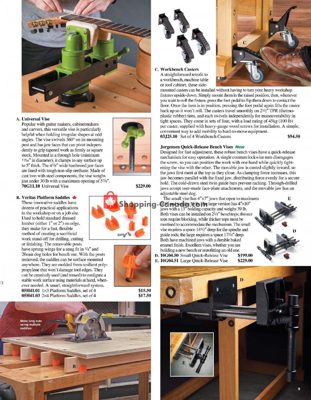 Lee Valley Tools Ltd flyer from Sunday January 1, 2023 to Friday March 31, 2023 - page 9