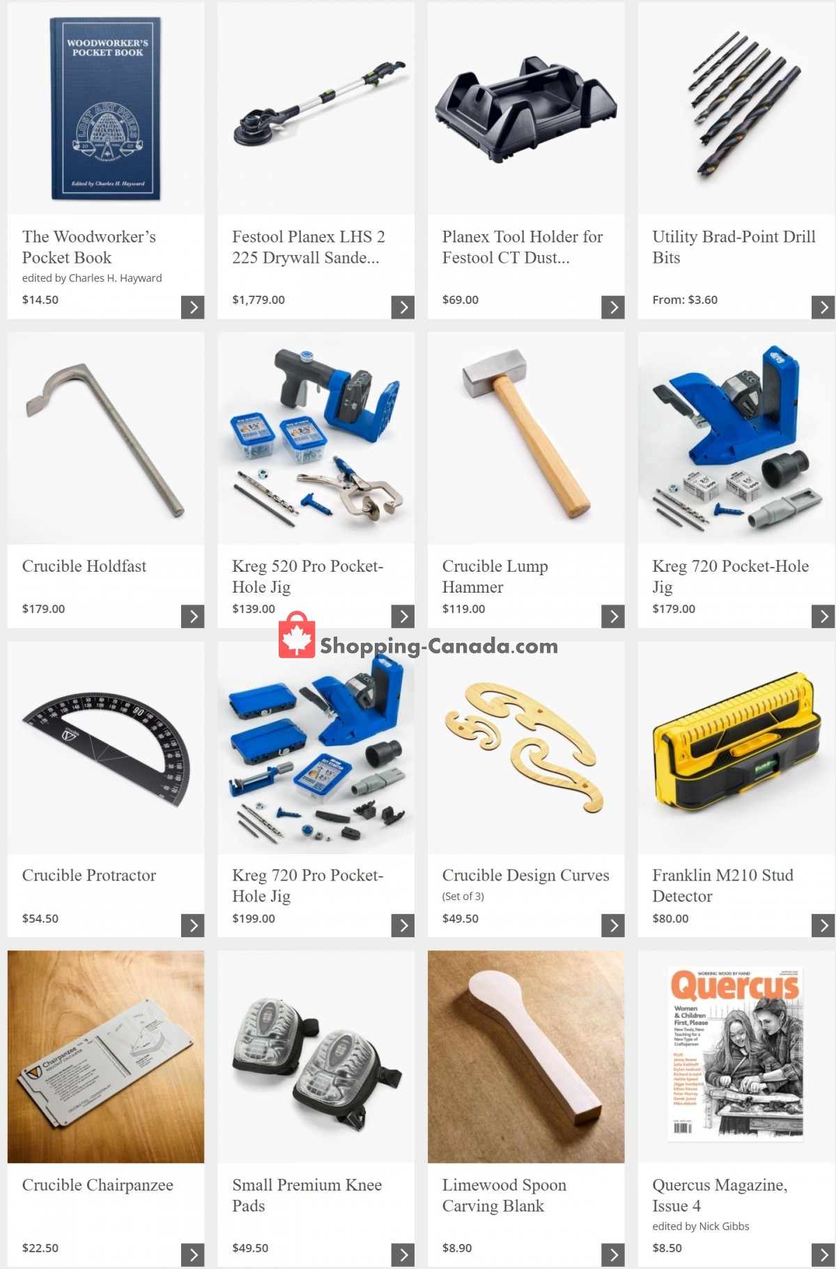 Lee Valley Tools Ltd flyer from Wednesday March 31, 2021 to Tuesday April 6, 2021 - page 1