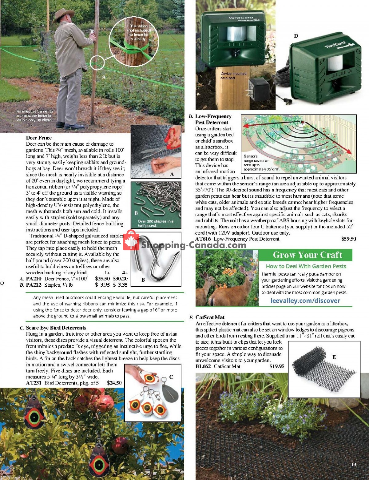 Lee Valley Tools Ltd flyer from Tuesday April 27, 2021 to Monday May 31, 2021 - page 13
