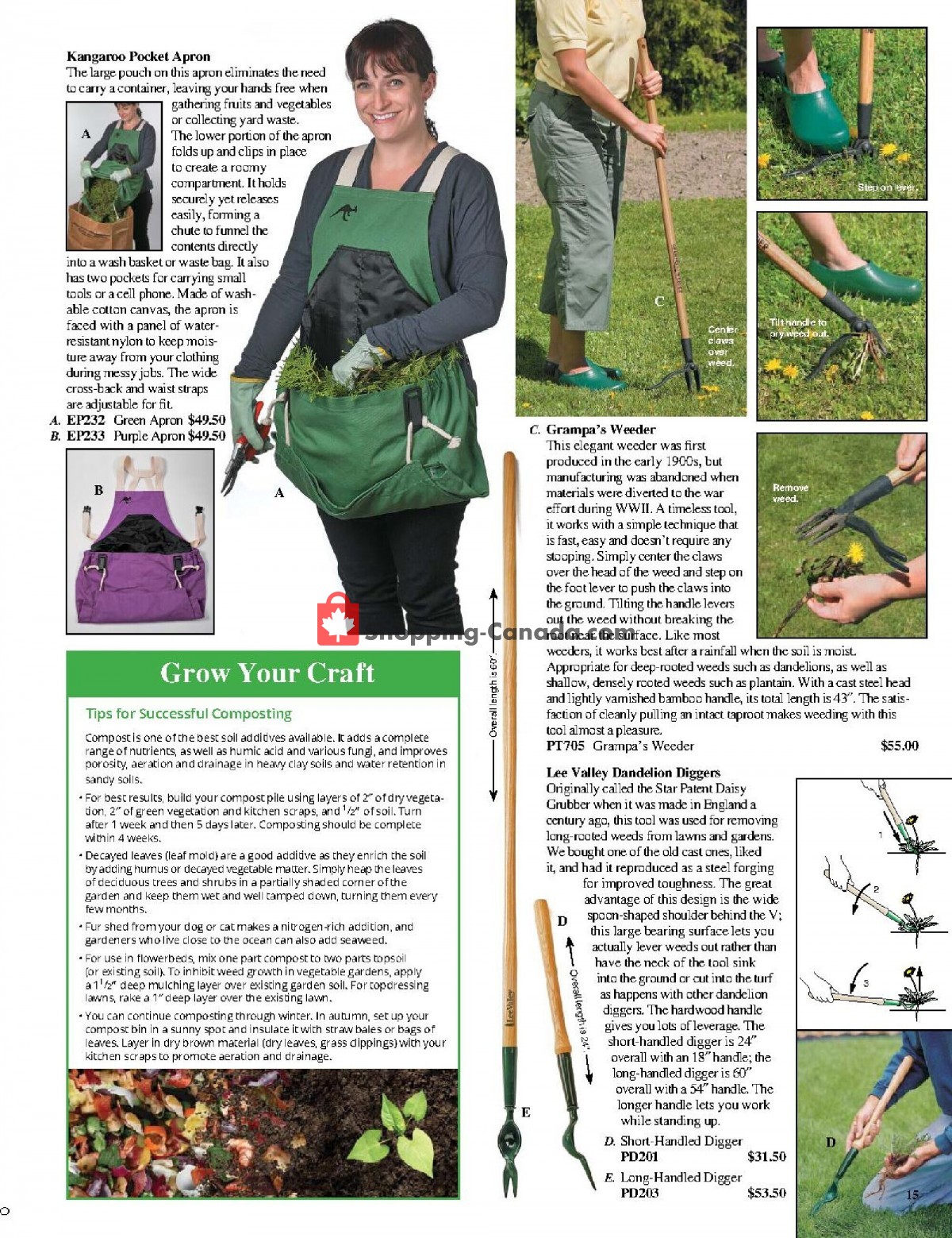 Lee Valley Tools Ltd flyer from Tuesday April 27, 2021 to Monday May 31, 2021 - page 15