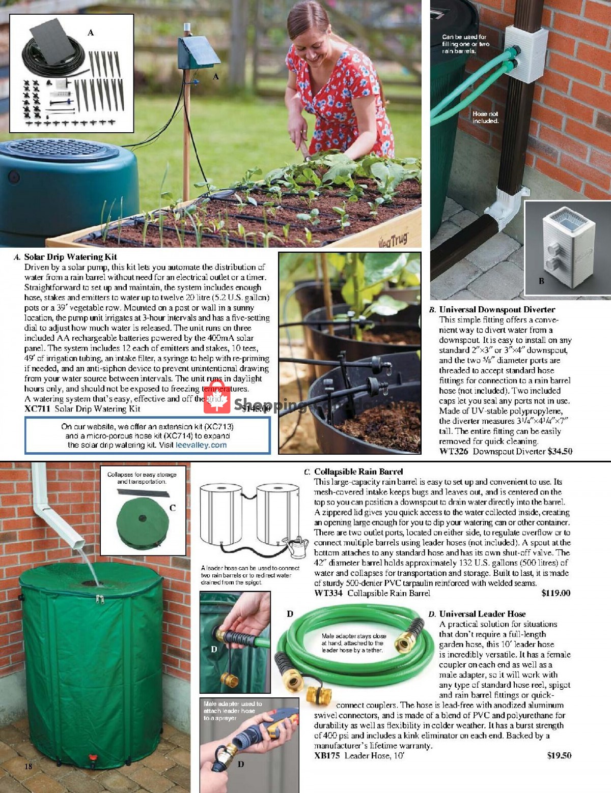 Lee Valley Tools Ltd flyer from Tuesday April 27, 2021 to Monday May 31, 2021 - page 18