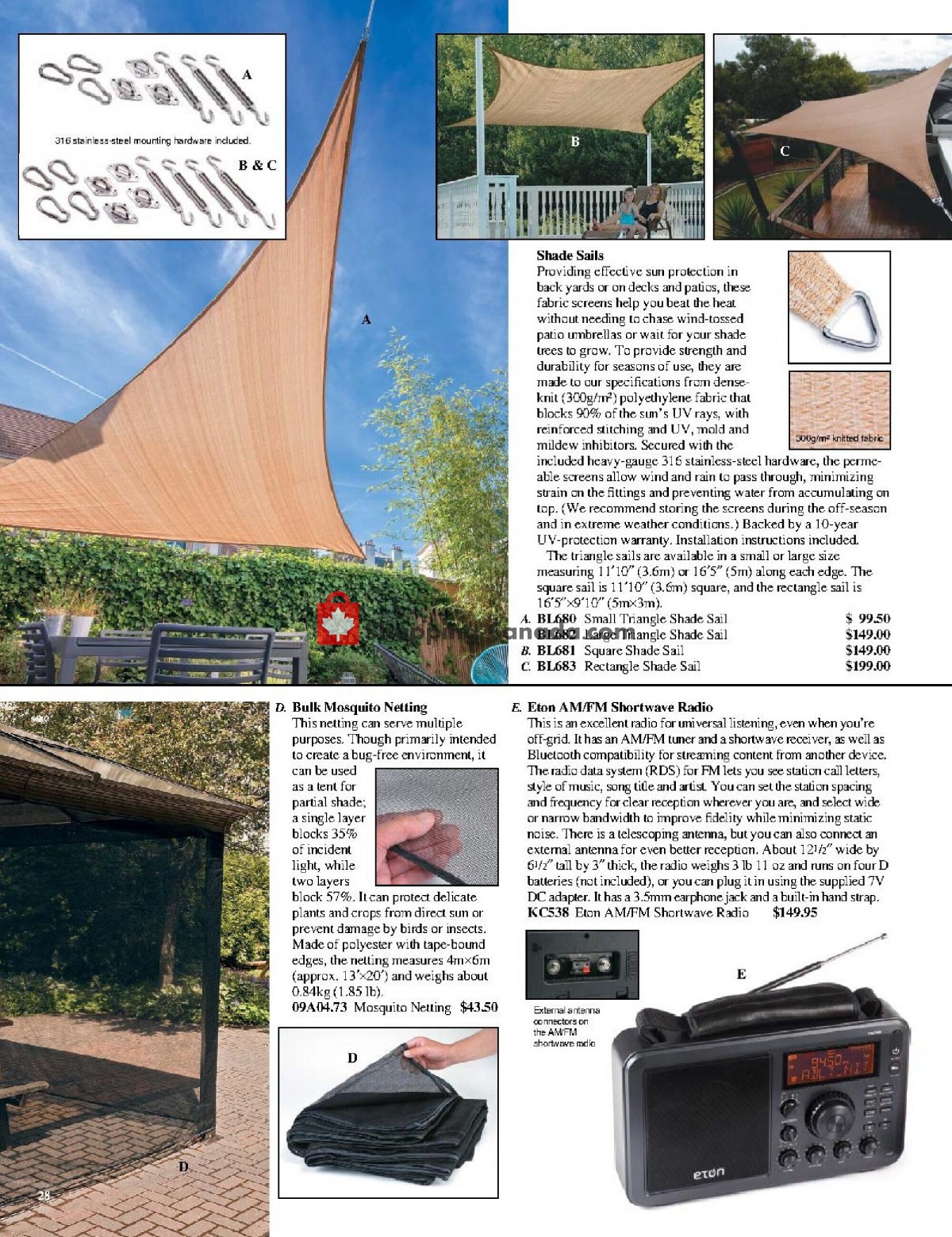 Lee Valley Tools Ltd flyer from Tuesday April 27, 2021 to Monday May 31, 2021 - page 28
