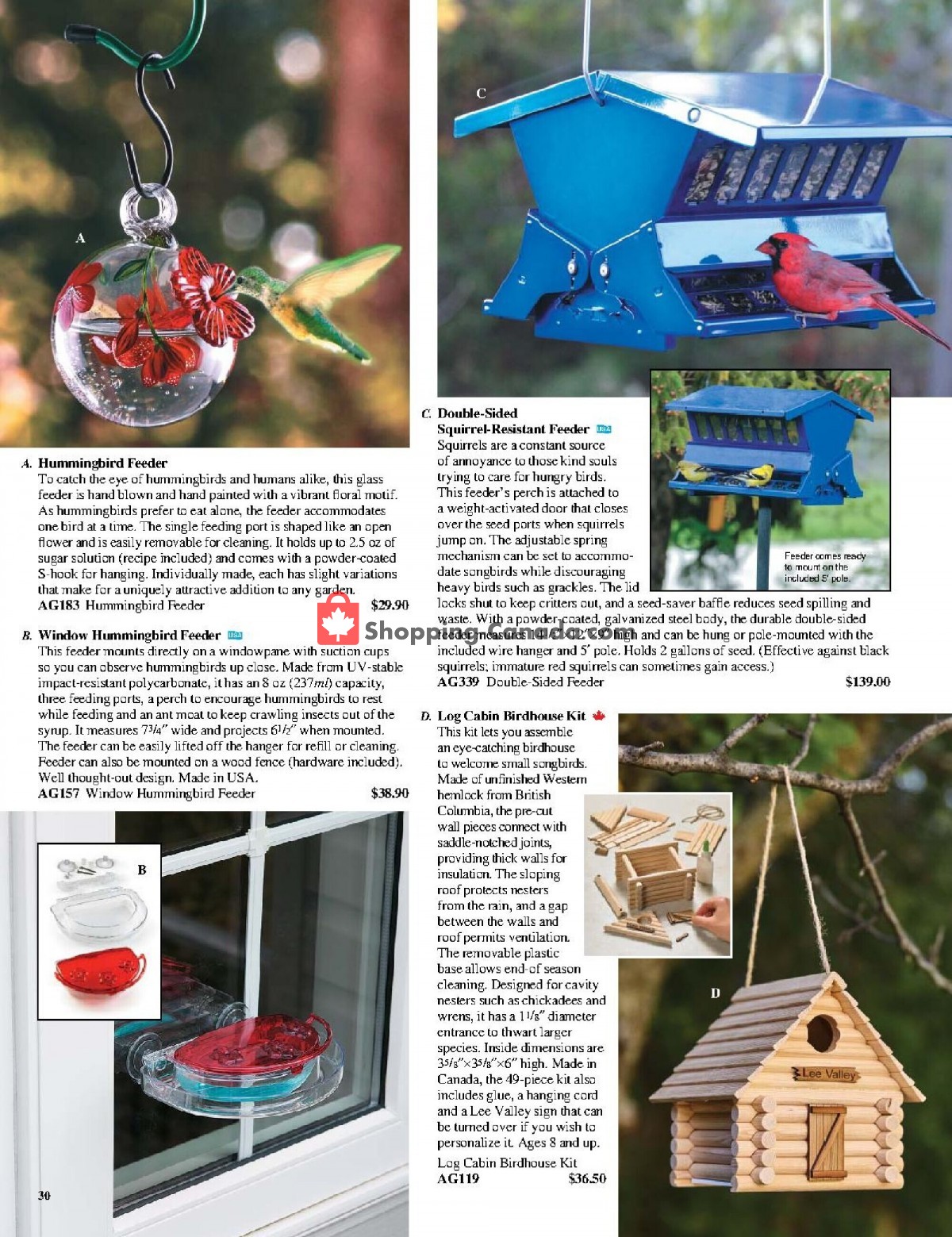 Lee Valley Tools Ltd flyer from Tuesday April 27, 2021 to Monday May 31, 2021 - page 30
