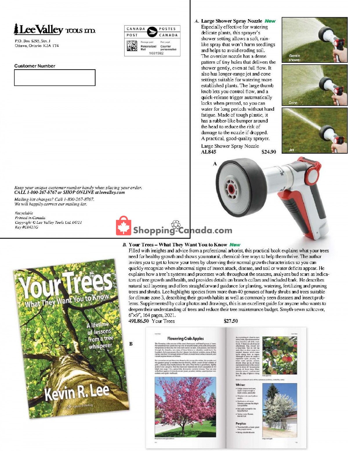Lee Valley Tools Ltd flyer from Tuesday April 27, 2021 to Monday May 31, 2021 - page 32