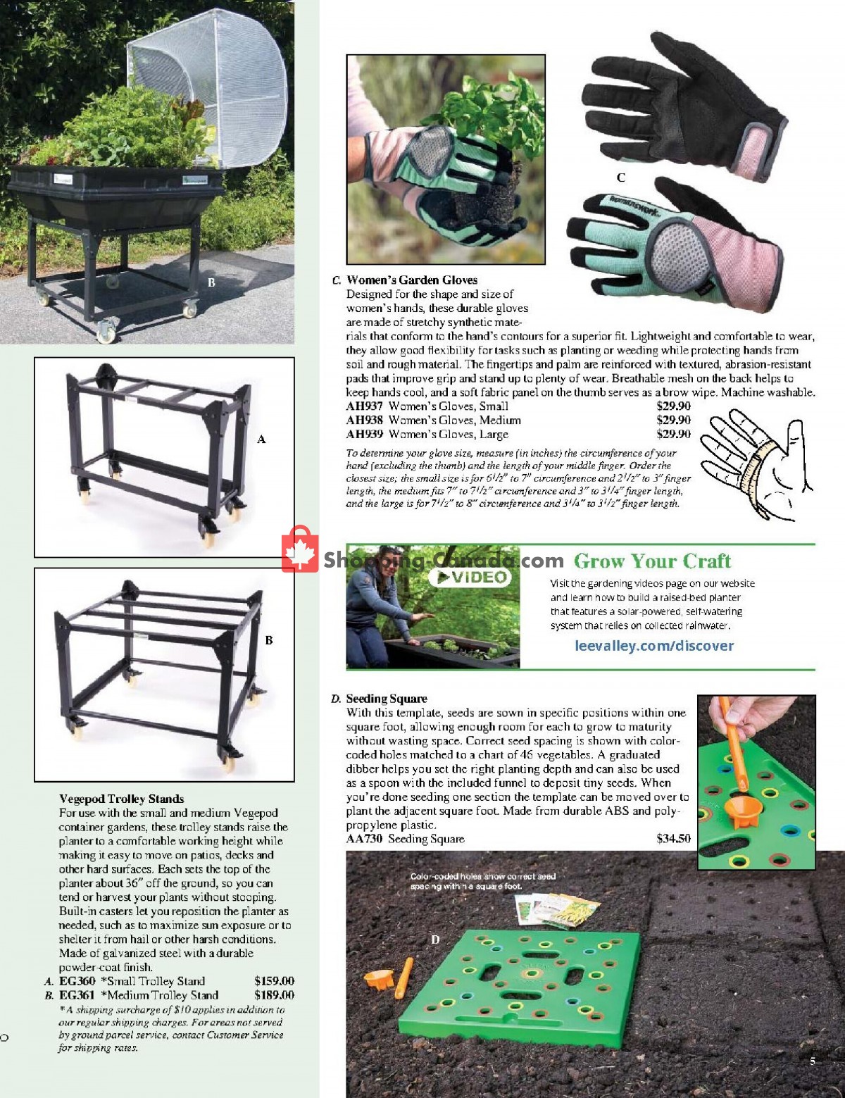 Lee Valley Tools Ltd flyer from Tuesday April 27, 2021 to Monday May 31, 2021 - page 5
