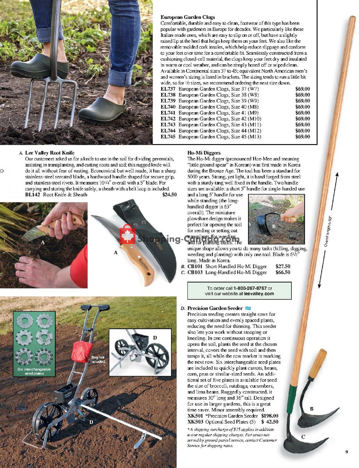 Lee Valley Tools Ltd flyer from Tuesday April 27, 2021 to Monday May 31, 2021 - page 9
